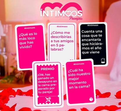 Intimoos - Juego de Cartas y Retos para Parejas