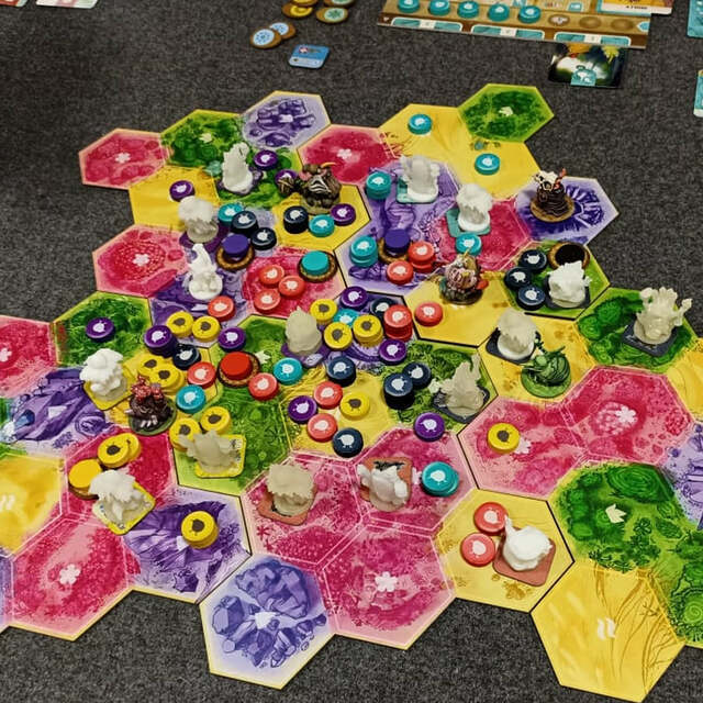 Kiwi Chow Down (Eurogame) - Español