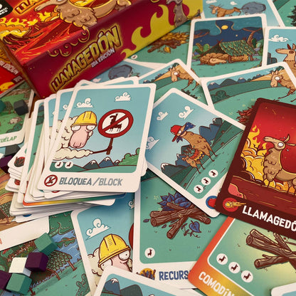 Llamagedon (Juego de Cartas) - Español