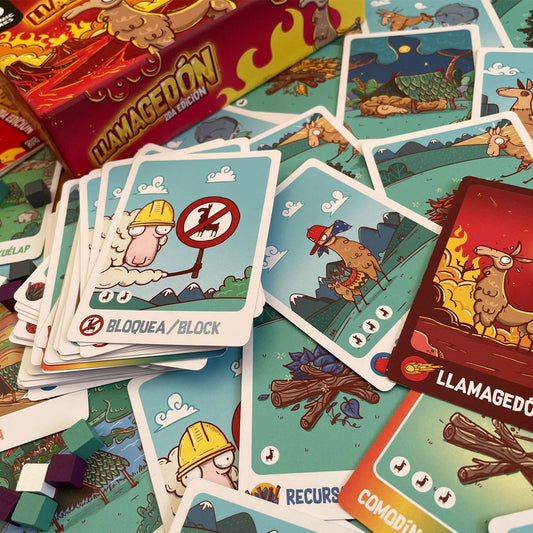 Llamagedon (Juego de Cartas) - Español