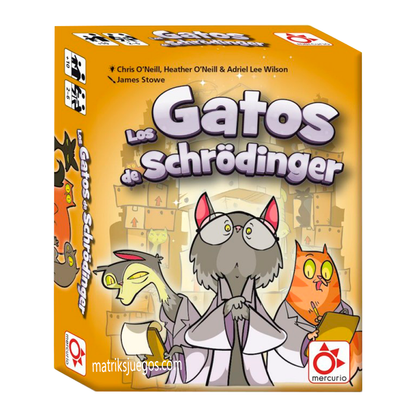 Los Gatos De Schrödinger - Juego de Cartas de Faroleo