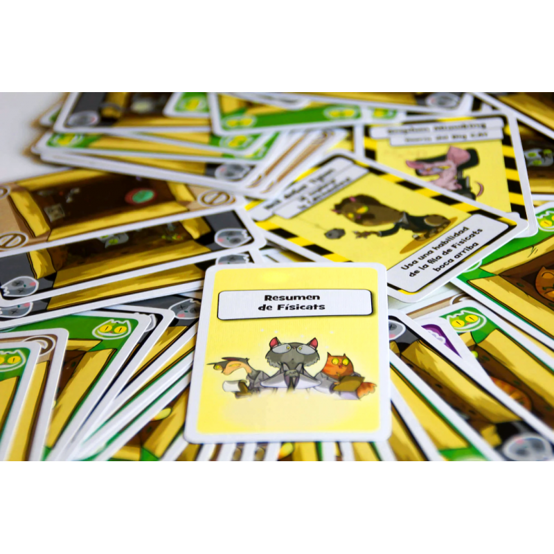 Los Gatos De Schrödinger - Juego de Cartas de Faroleo