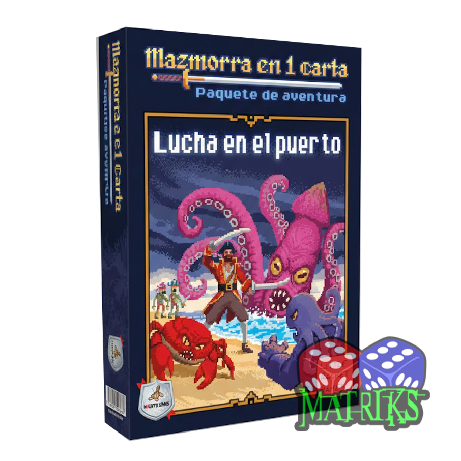 PREVENTA Mazmorra en una carta: Lucha en el puerto Edición en Español