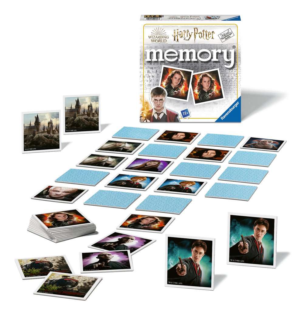 Harry Potter Memory (Juego Clásico) - Inglés