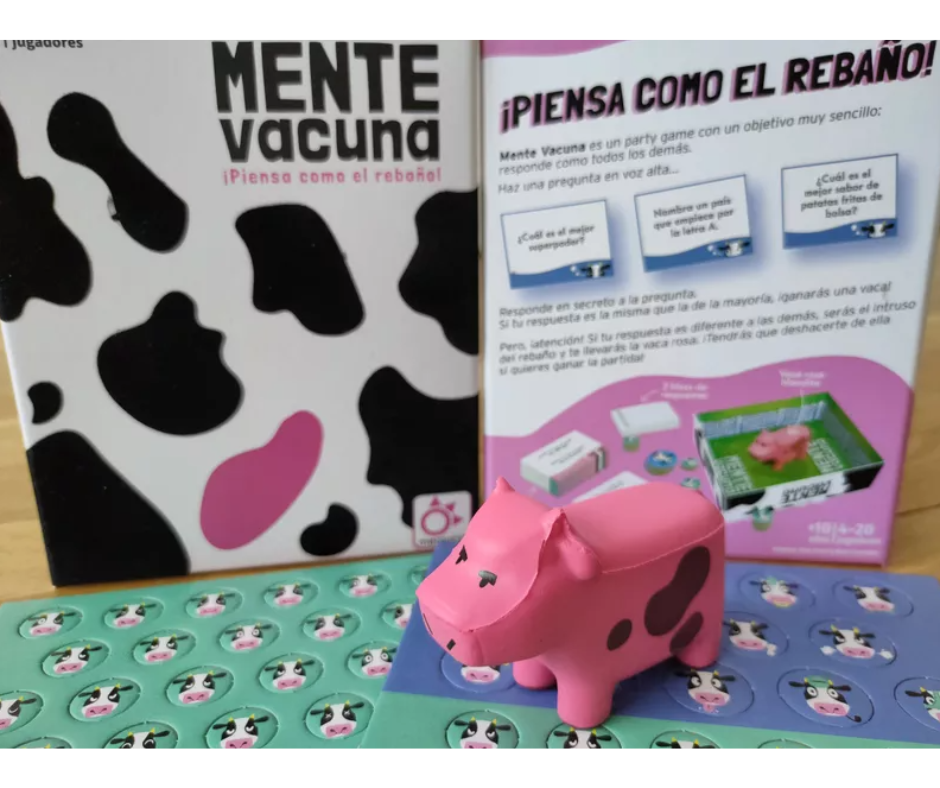 Mente Vacuna - Juego de Mesa de Fiesta y Humor (Español)
