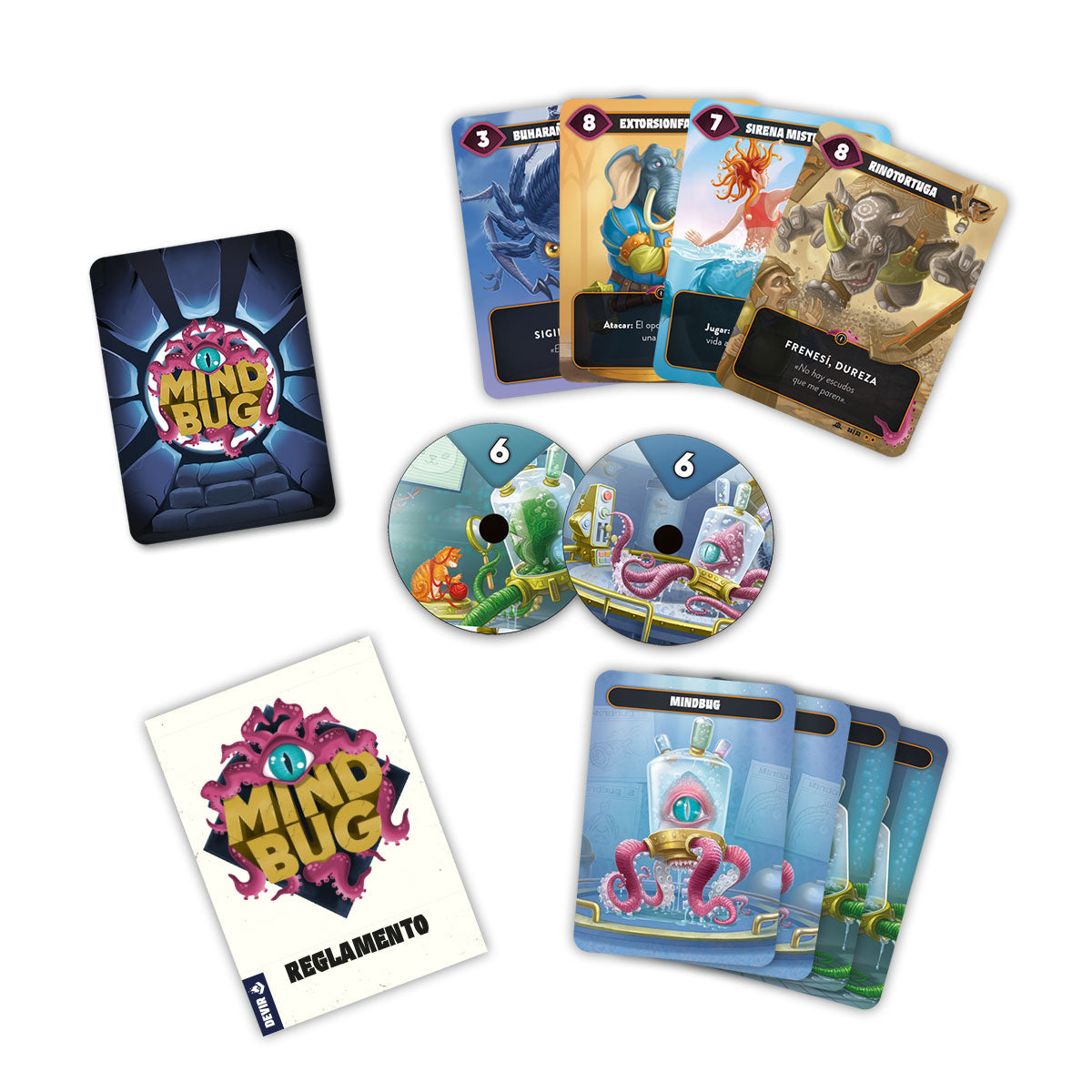 Mindbug (Juego de Duelo de Cartas) - Español