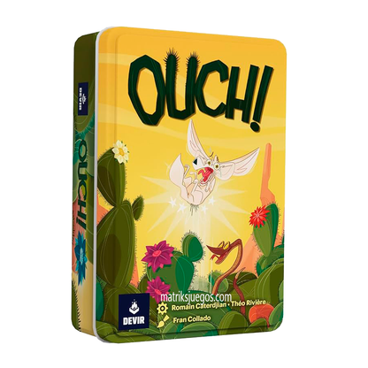 Ouch! juego de cartas (Versión lata)