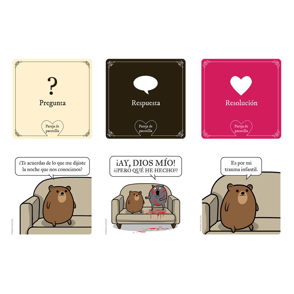 Pareja de Pacotilla: Juego de Cartas (Español)