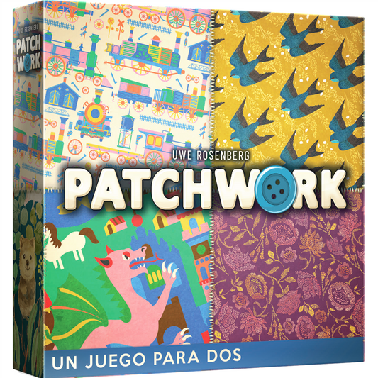 Patchwork: Juego de Mesa para Dos Jugadores (Español)