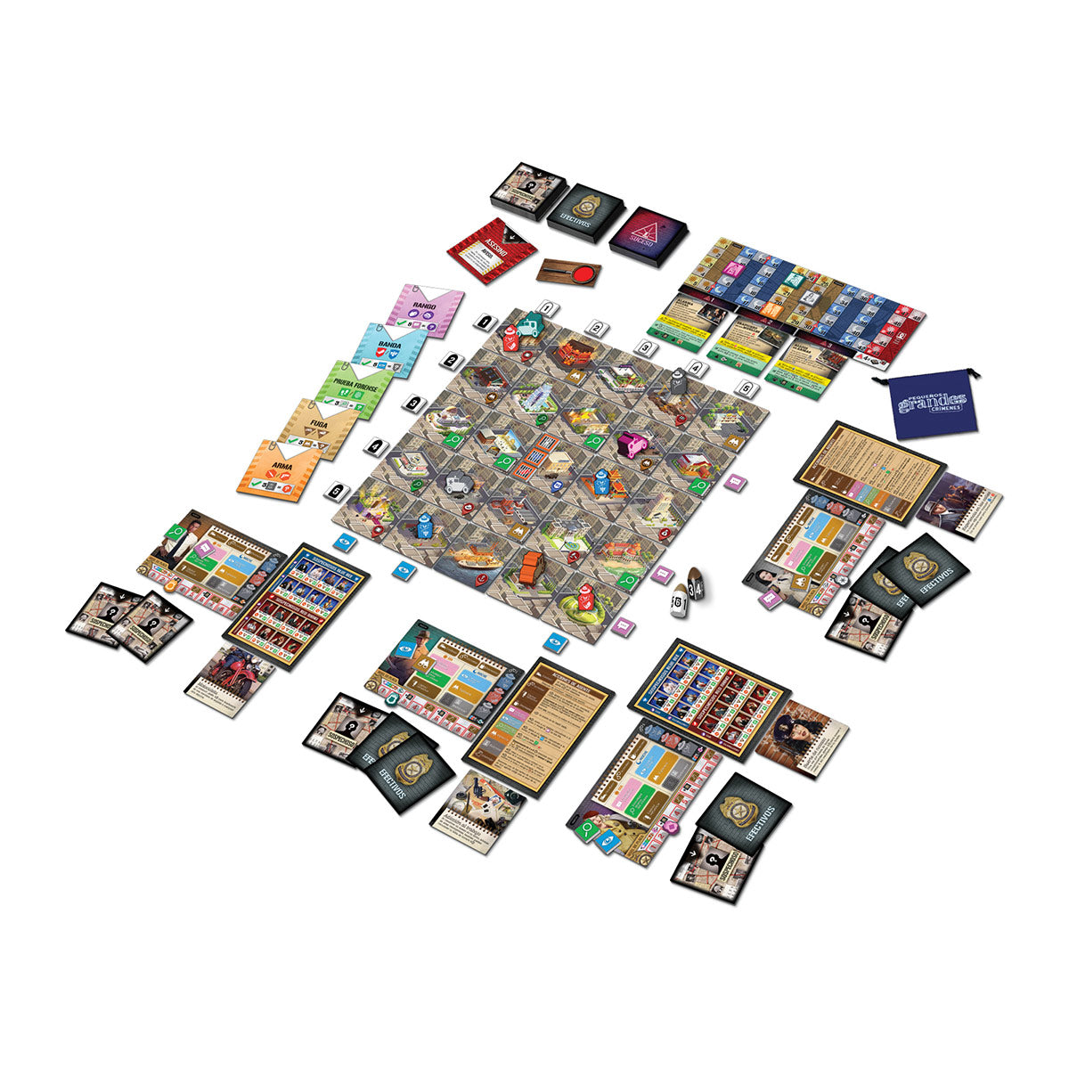 Pequeños Grandes Crímenes (Juego de Dados) - Español