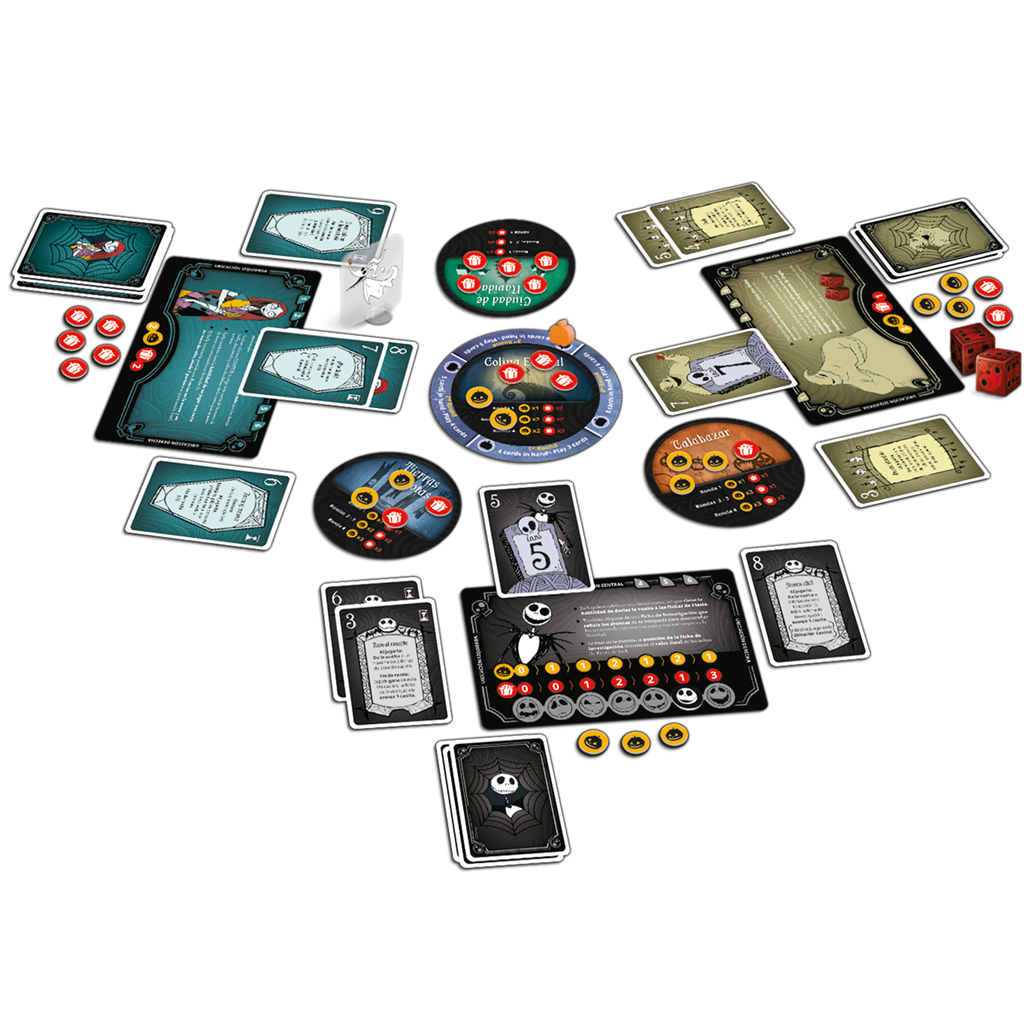 Juego de Mesa Pesadilla Antes de Navidad (Español)