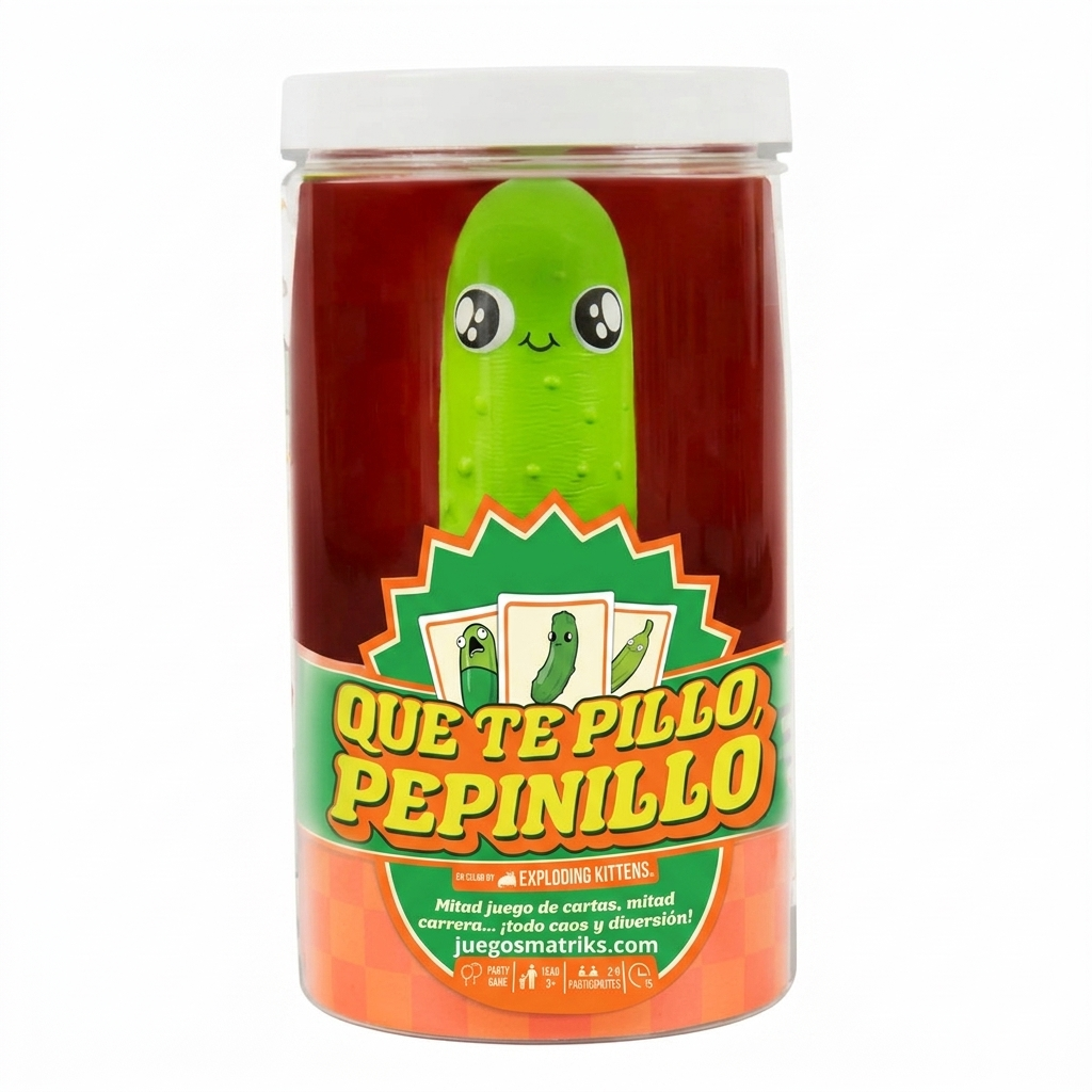Que Te Pillo Pepinillo - Juego de cartas de velocidad Español
