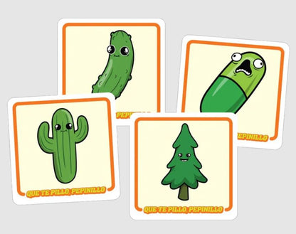 Que Te Pillo Pepinillo - Juego de cartas de velocidad Español