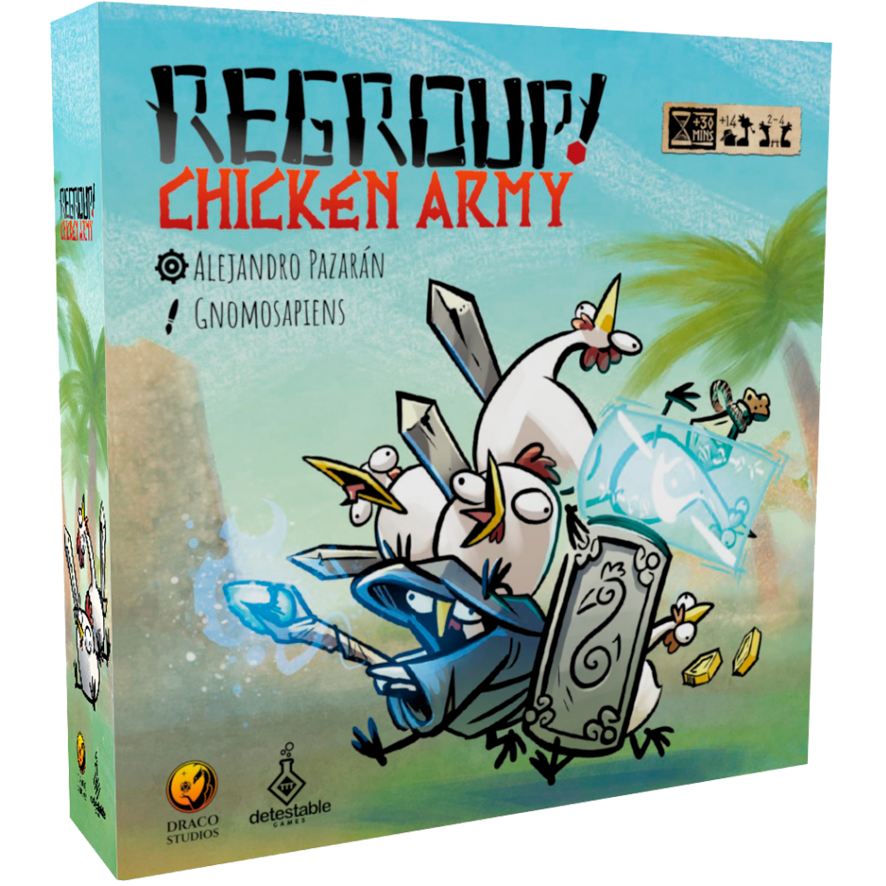 Regroup Chicken Army (Juego de Mesa) - Español