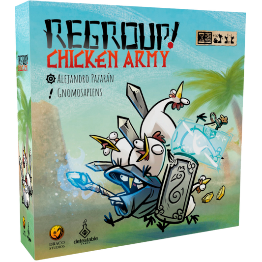 Regroup Chicken Army (Juego de Mesa) - Español