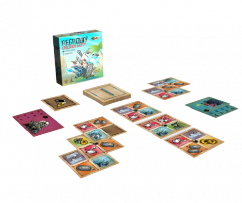 Regroup Chicken Army (Juego de Mesa) - Español
