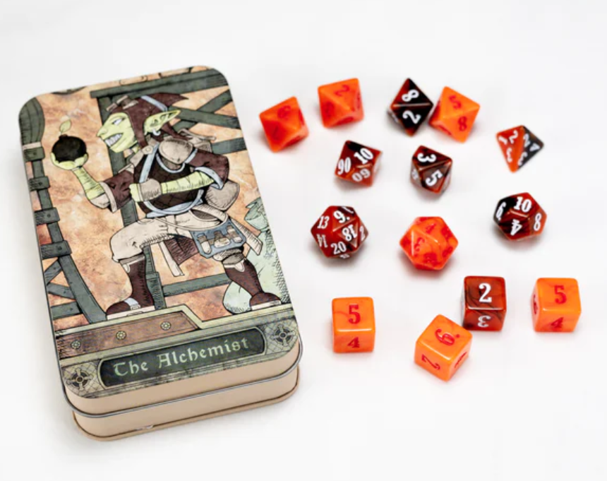 Dados de Clase - Alchemist (14 Pzas) - Accesorio