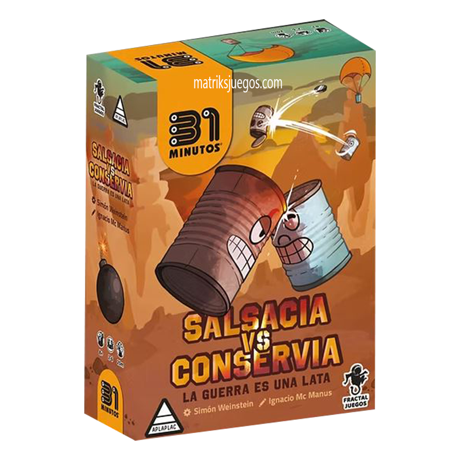 Salsacia VS Conservia (Juego de Cartas) - Español