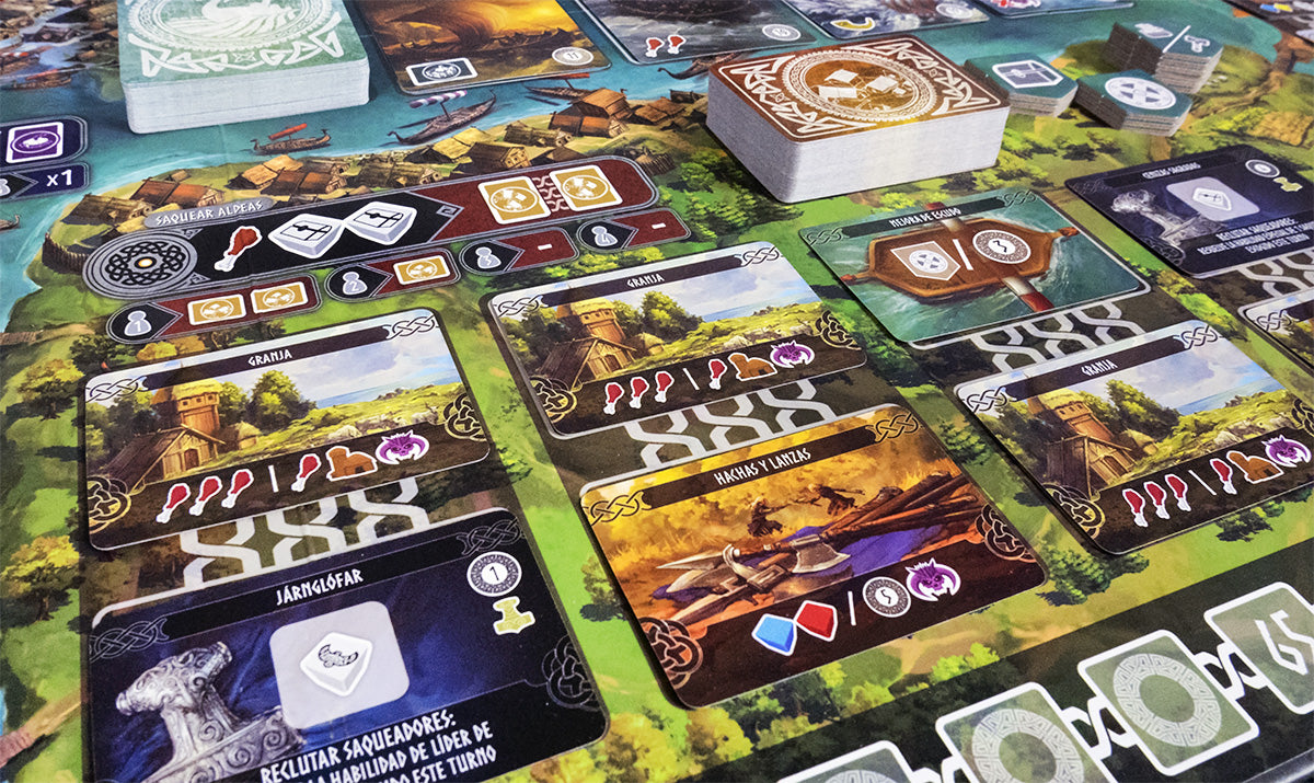 Saqueadores De Midgard (Eurogame) - Español