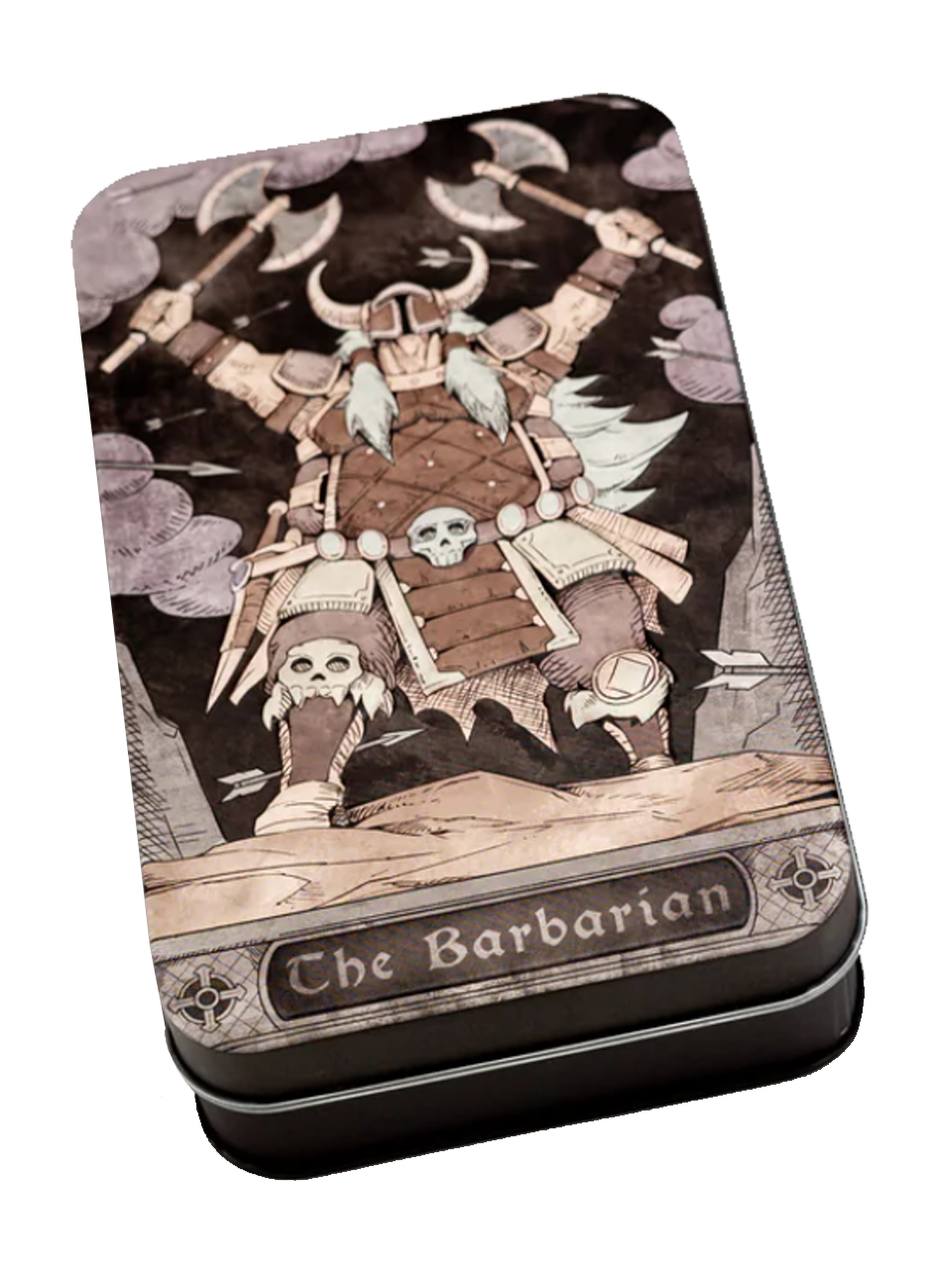Dados de Clase - Barbarian (14 Pzas) - Accesorio