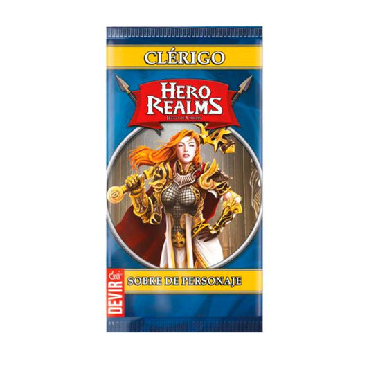Hero Realms: Sobre de Personaje Clérigo (Clase) - Español