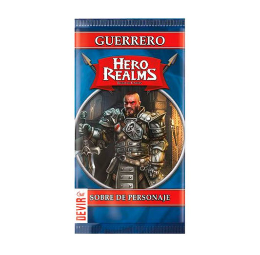 Hero Realms: Sobre de Personaje Guerrero (Clase) - Español