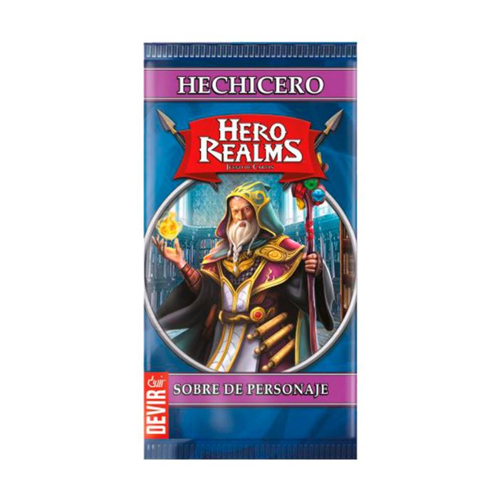 Hero Realms: Sobre de Personaje Hechicero (Clase) - Español