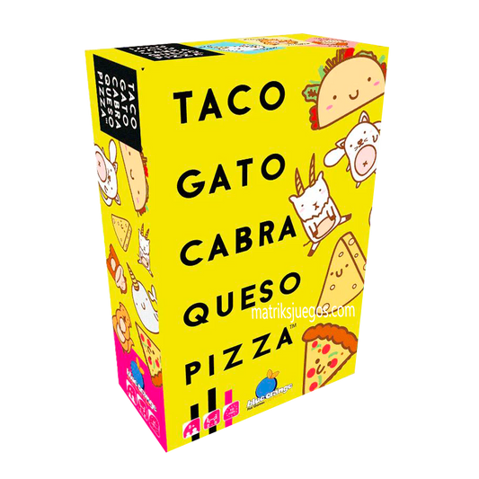 PREVENTA Taco Gato Cabra Queso Pizza - Juego de Mesa (Español)