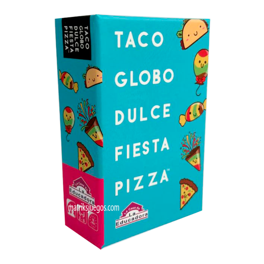 PREVENTA Taco Globo Dulce Fiesta Pizza (Español) - Edición Mexicana