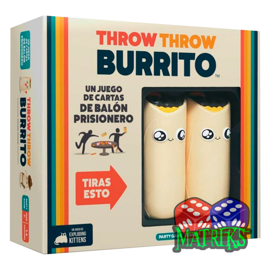 Throw Throw Burrito: Juego de Mesa y Acción (Español)