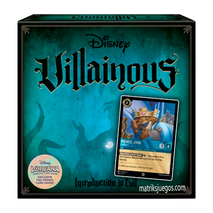 Disney Villainous: Introducción Al Mal (Juego Base) - Español