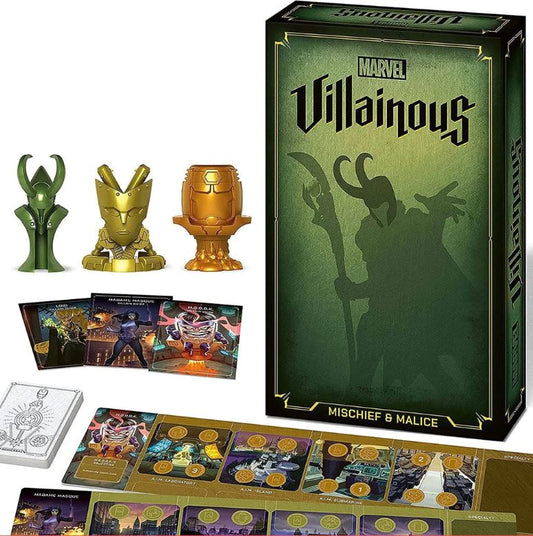 Villainous Marvel: Mischief And Malice (Juego Base-Expansión) - Español