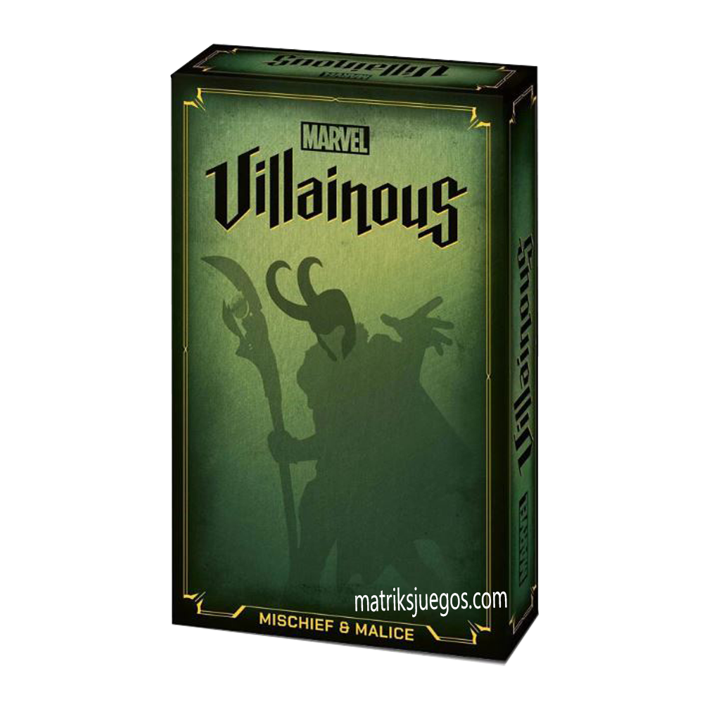 Villainous Marvel: Mischief And Malice (Juego Base-Expansión) - Español