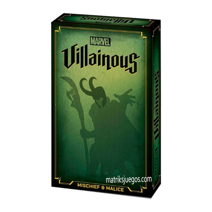 Villainous Marvel: Mischief And Malice (Juego Base-Expansión) - Español