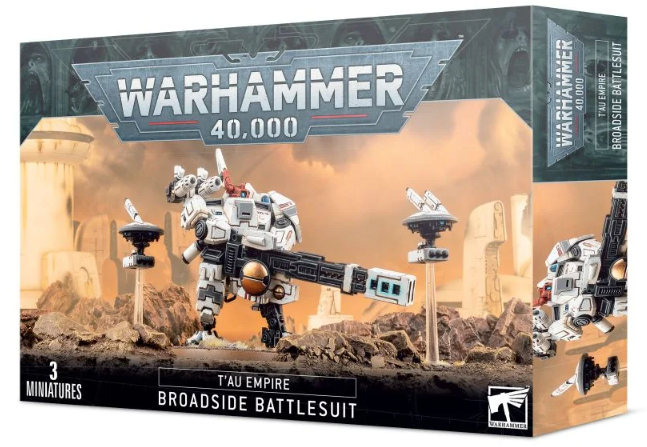 T'au Empire: Broadside Battlesuit (Traje de Batalla) - Warhammer 40K