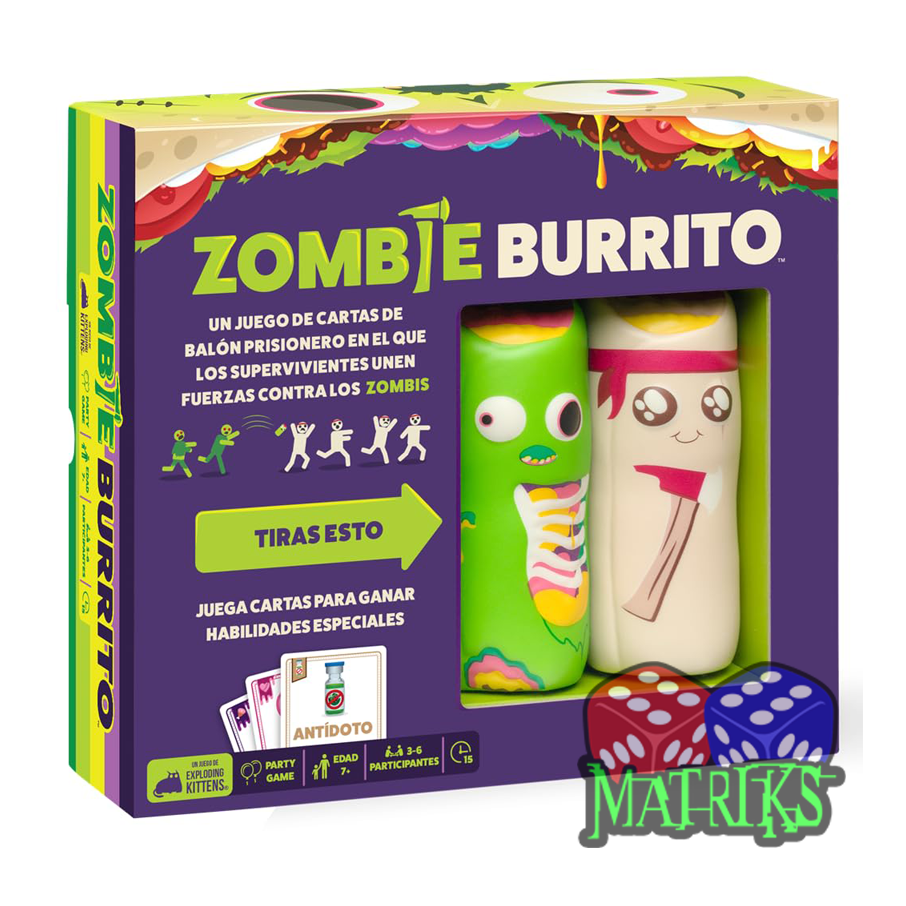 Zombie Burrito - Juego de Mesa (Español)