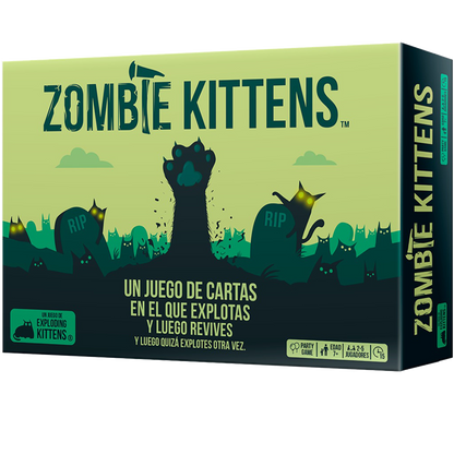 Exploding Kittens: Zombie Kittens (Juego Base) - Español